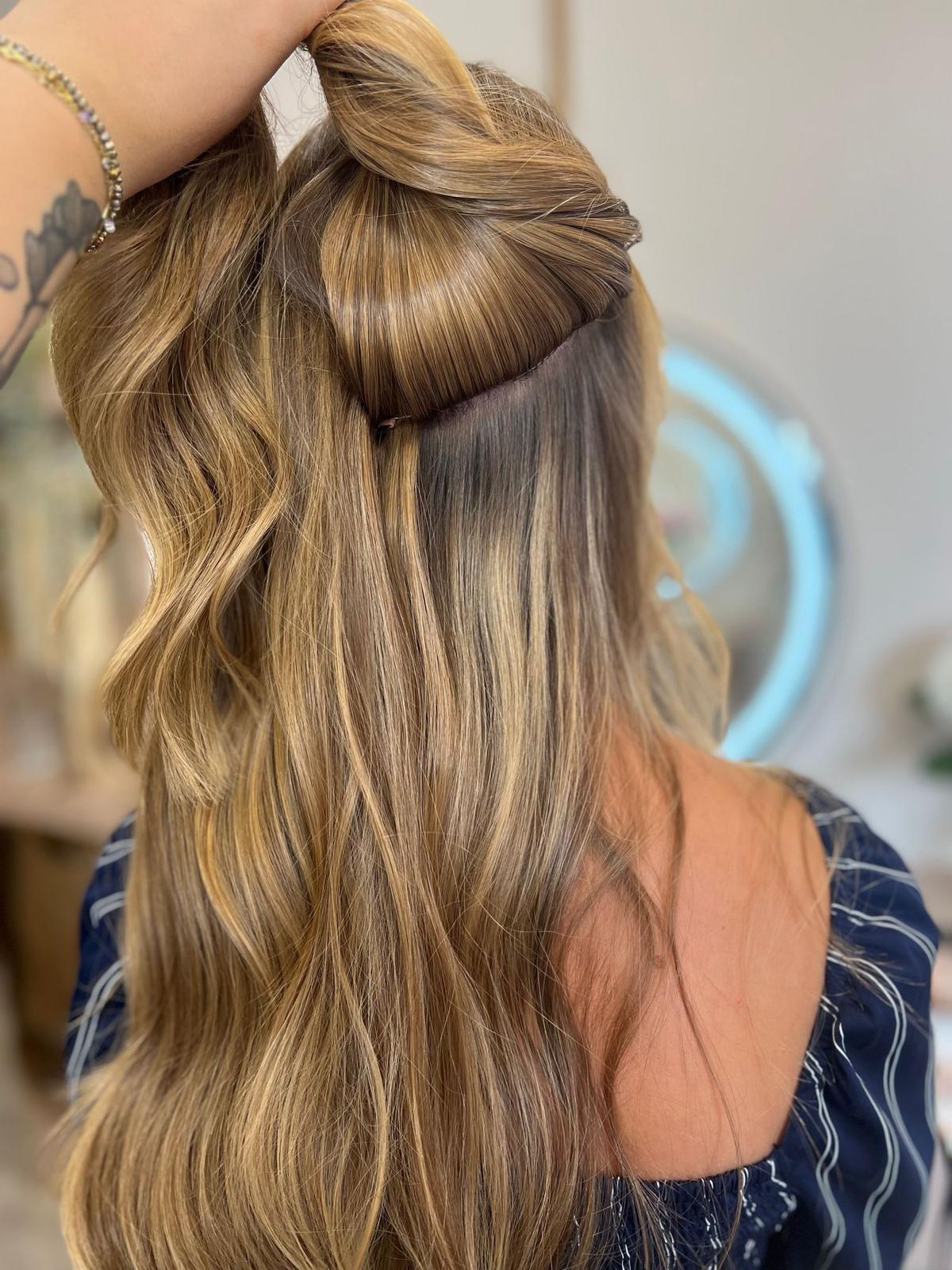 Boho Babe Weft Tressen - Irish Cream 8/16b