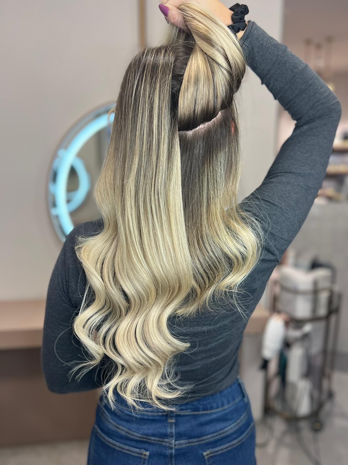Boho Babe Weft Tressen - Toasted Marshmallow 5b/18b+1001